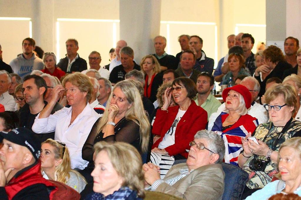 Tense times for RNZYS fans - America’s Cup Day 12 Royal New Zealand Yacht Squadron © Richard Gladwell www.photosport.co.nz